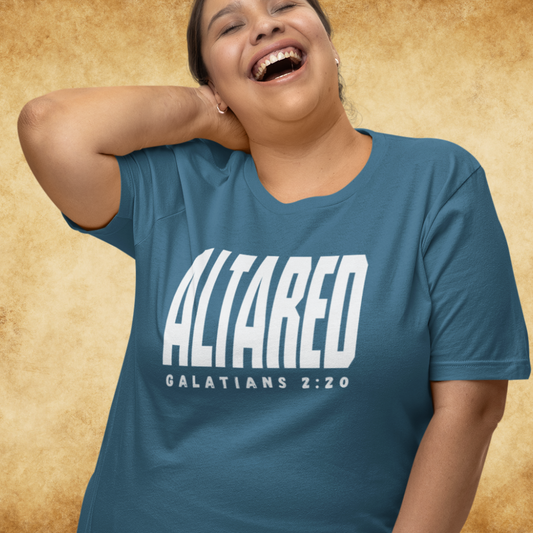 ALTARed Big Letter Unisex T-shirt | ALTARed Life Apparel