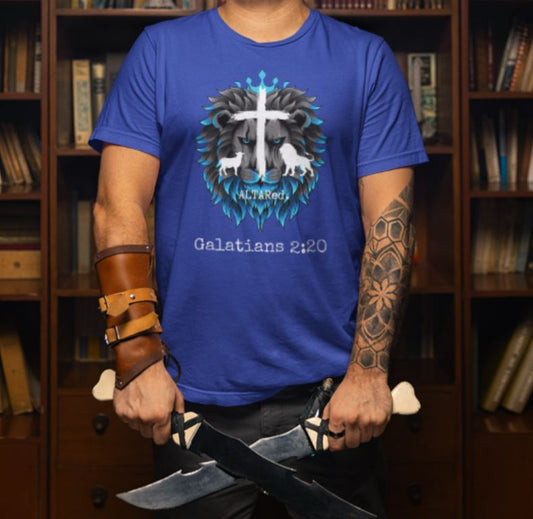 Lion King Unisex Christian T-Shirt | ALTARed Life Apparel