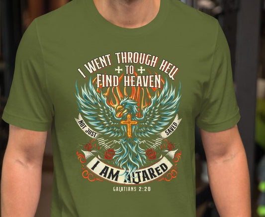 Hell to Heaven Unisex Christian T-Shirt | ALTARed Life Apparel